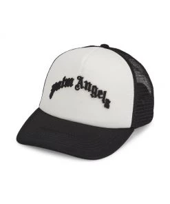 Palm Angels Logo Mesh Cap For Men