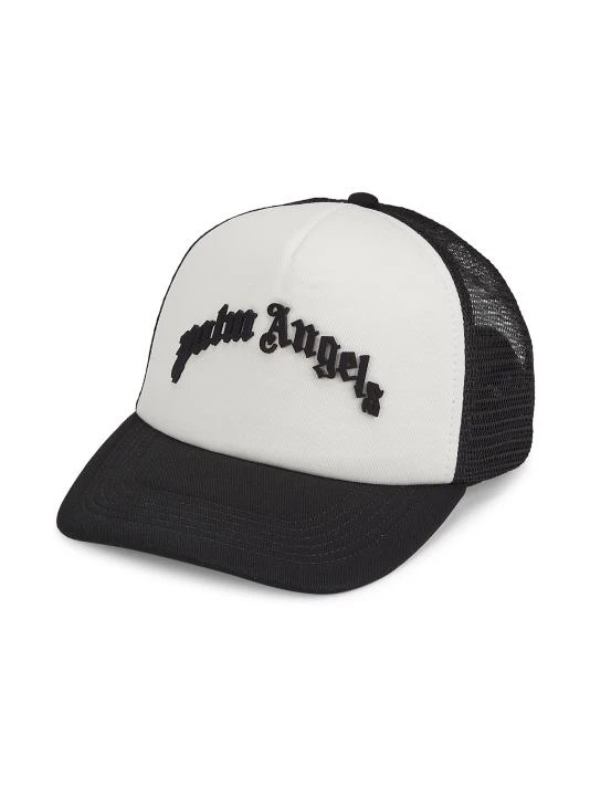 Palm Angels Logo Mesh Cap For Men 3 Palm Angels Logo Mesh Cap For Men
