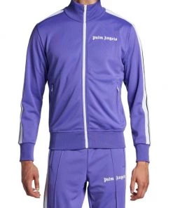 Palm Angels Classic Track Jacket Purple White For Men -Palm Angels Sales Store unnamed file 637