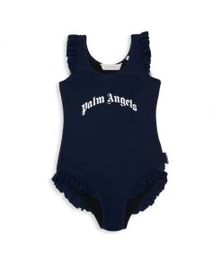 Palm Angels Little Girl's & Girl's Logo One-Piece Swimsuit For Kids