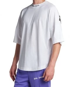 Palm Angels Classic Logo Over Tee White Black For Men 11 Palm Angels Classic Logo Over Tee White Black For Men -Palm Angels Sales Store unnamed file 649