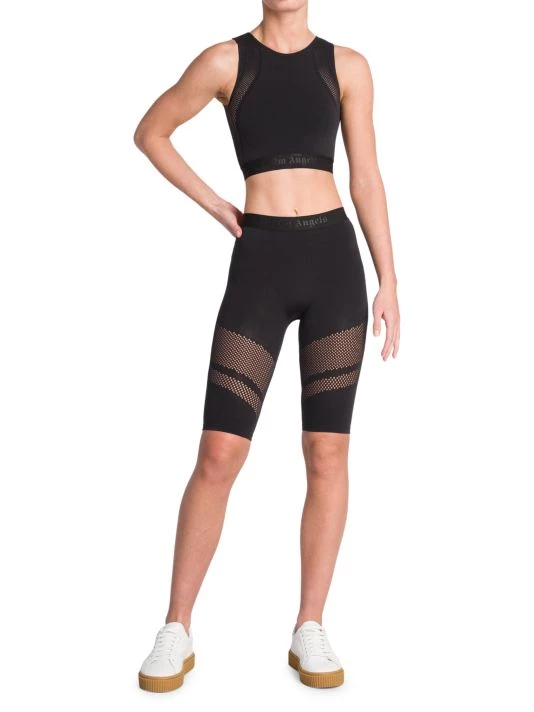 Palm Angels Seamless Lace-Insert Bike Shorts 4 Palm Angels Seamless Lace-Insert Bike Shorts - Image 2