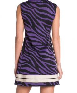 Palm Angels Sleeveless Zebra-Print Track Minidress -Palm Angels Sales Store unnamed file 664