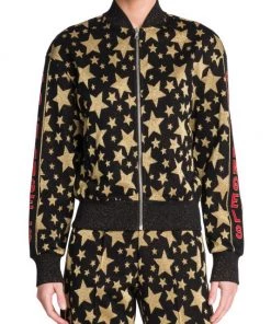 Palm Angels Jacquard-Star Track Bomber Jacket -Palm Angels Sales Store unnamed file 675