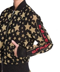 Palm Angels Jacquard-Star Track Bomber Jacket -Palm Angels Sales Store unnamed file 678