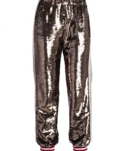 Palm Angels Sequin-Embroidered Track Pants