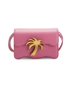 Palm Angels Embellished Wavy Crossbody Bag