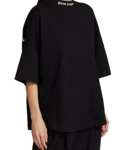 Palm Angels Oversized Classic Logo T-Shirt -Palm Angels Sales Store unnamed file 733