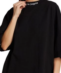 Palm Angels Oversized Classic Logo T-Shirt -Palm Angels Sales Store unnamed file 735