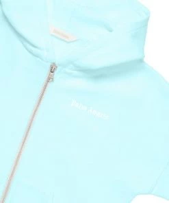 Palm Angels Little Girl's & Girl's Classic Logo Zip-Up Hoodie For Kids -Palm Angels Sales Store unnamed file 756