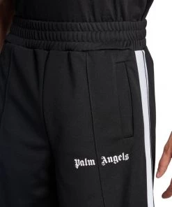 Palm Angels Classic Track Shorts Black White For Men 13 Palm Angels Classic Track Shorts Black White For Men -Palm Angels Sales Store unnamed file 774