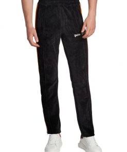 Palm Angels Chenille Cotton-Blend Track Pants For Men -Palm Angels Sales Store unnamed file 777