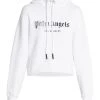 Palm Angels Rhinestone-Embellished Logo Hoodie