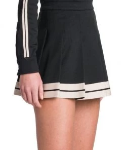 Palm Angels Pleated Track Miniskirt -Palm Angels Sales Store unnamed file 797