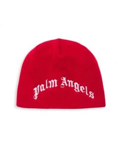 Palm Angels Little Kid's & Kid's Classic Logo Beanie For Kids
