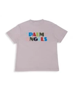 Palm Angels Little Girl's & Girl's Palm Tree Logo T-Shirt For Kids