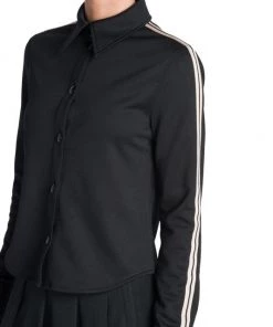 Palm Angels Classic Snap-Front Track Shirt 13 Palm Angels Classic Snap-Front Track Shirt -Palm Angels Sales Store unnamed file 85