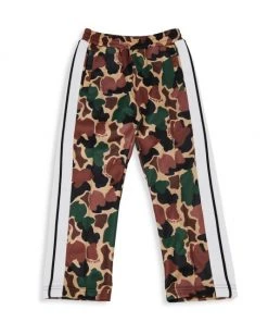 Palm Angels Little Boy's & Boy's Camouflage Print Track Pants For Kids