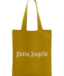 Palm Angels Logo Knit Shopper