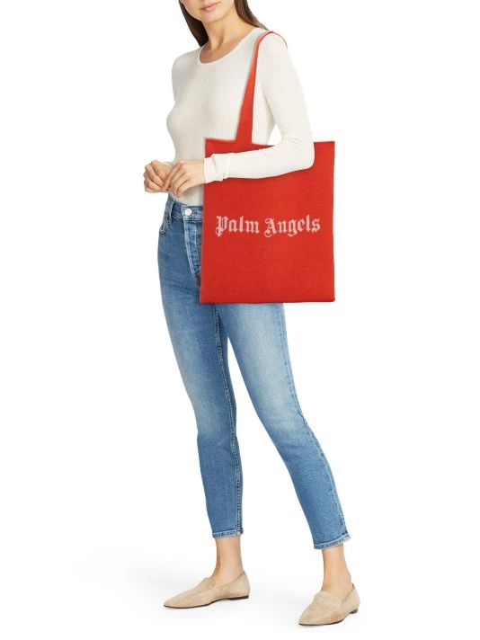 Palm Angels Knit Logo Tote 4 Palm Angels Knit Logo Tote - Image 2