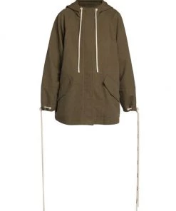 Palm Angels Cords Oversized Parka