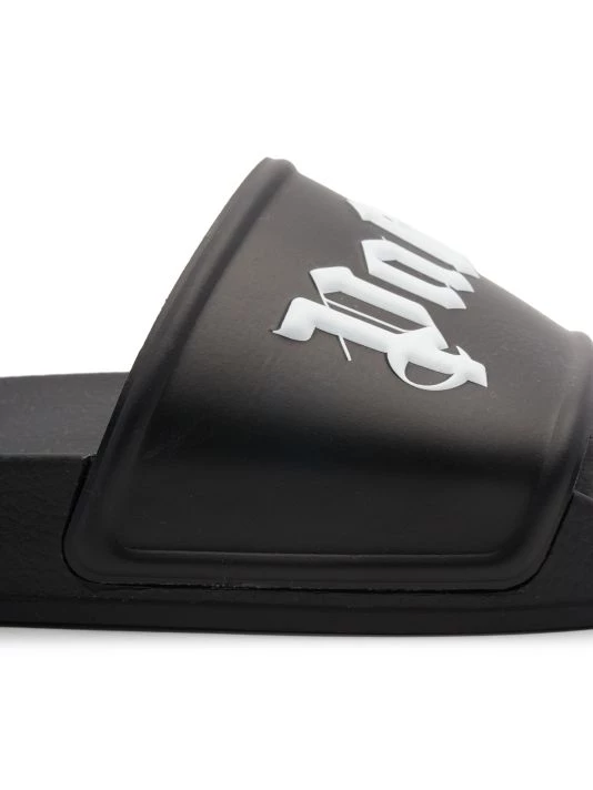 Palm Angels Logo Pool Slide Sandals For Men 8 Palm Angels Logo Pool Slide Sandals For Men - Image 6