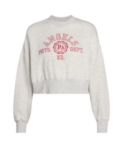 Palm Angels College Cropped Sweatshirt