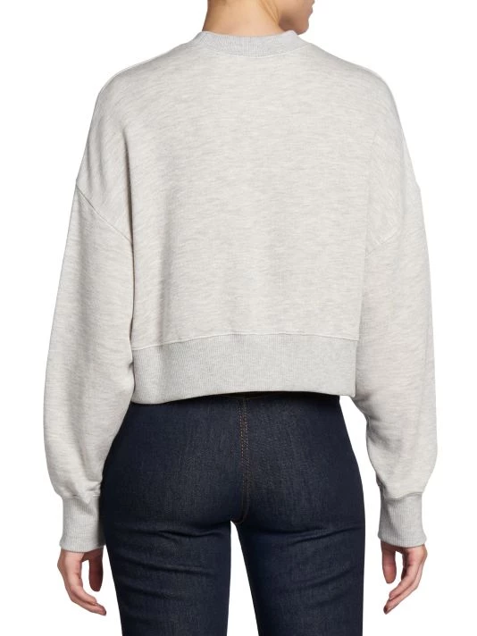 Palm Angels College Cropped Sweatshirt 5 Palm Angels College Cropped Sweatshirt - Image 4