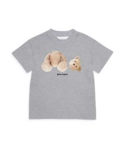 Palm Angels Little Boy's & Boy's Bear Graphic T-Shirt For Kids