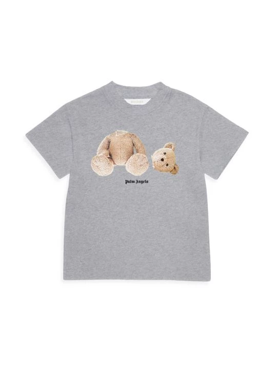 Palm Angels Little Boy's & Boy's Bear Graphic T-Shirt For Kids 3 Palm Angels Little Boy's & Boy's Bear Graphic T-Shirt For Kids